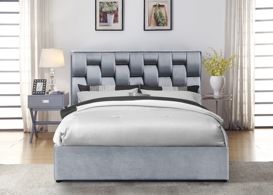 Bedframe размера близнеца ткани обитый бельем с подъемом газа