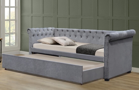 Кушетка близнеца Tufted обитая