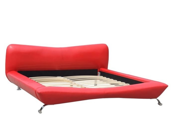 Король Размер переклейки красной машинной плиты Faux кожаной роскошный 84cm