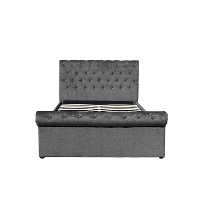 Tufted кровать хранения подъема газа