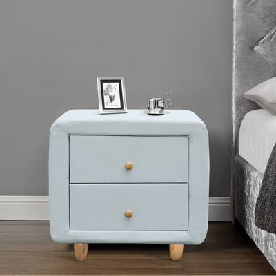 СОЛНЕЧНОЕ белье ткани переклейки Nightstand 2 ящиков современное покрыло ящики шкафа