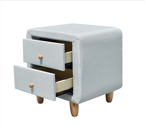 СОЛНЕЧНОЕ белье ткани переклейки Nightstand 2 ящиков современное покрыло ящики шкафа