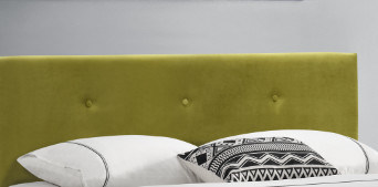 Tufted зеленая сливк задавила машинную плиту изголовья подушки бархата двойную